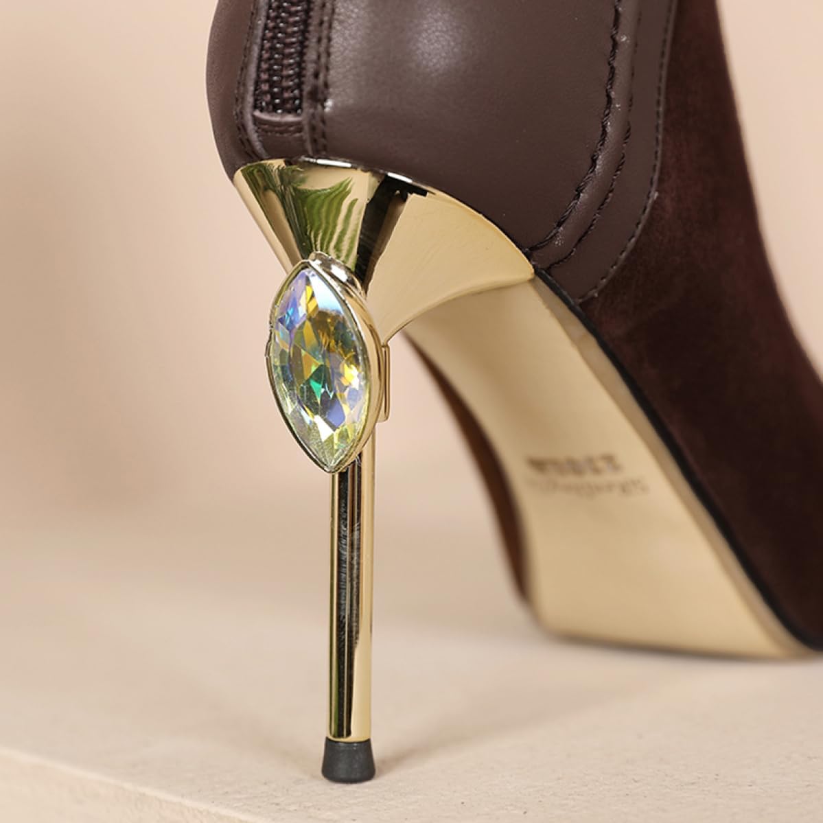 Hera Suede Stiletto Boot